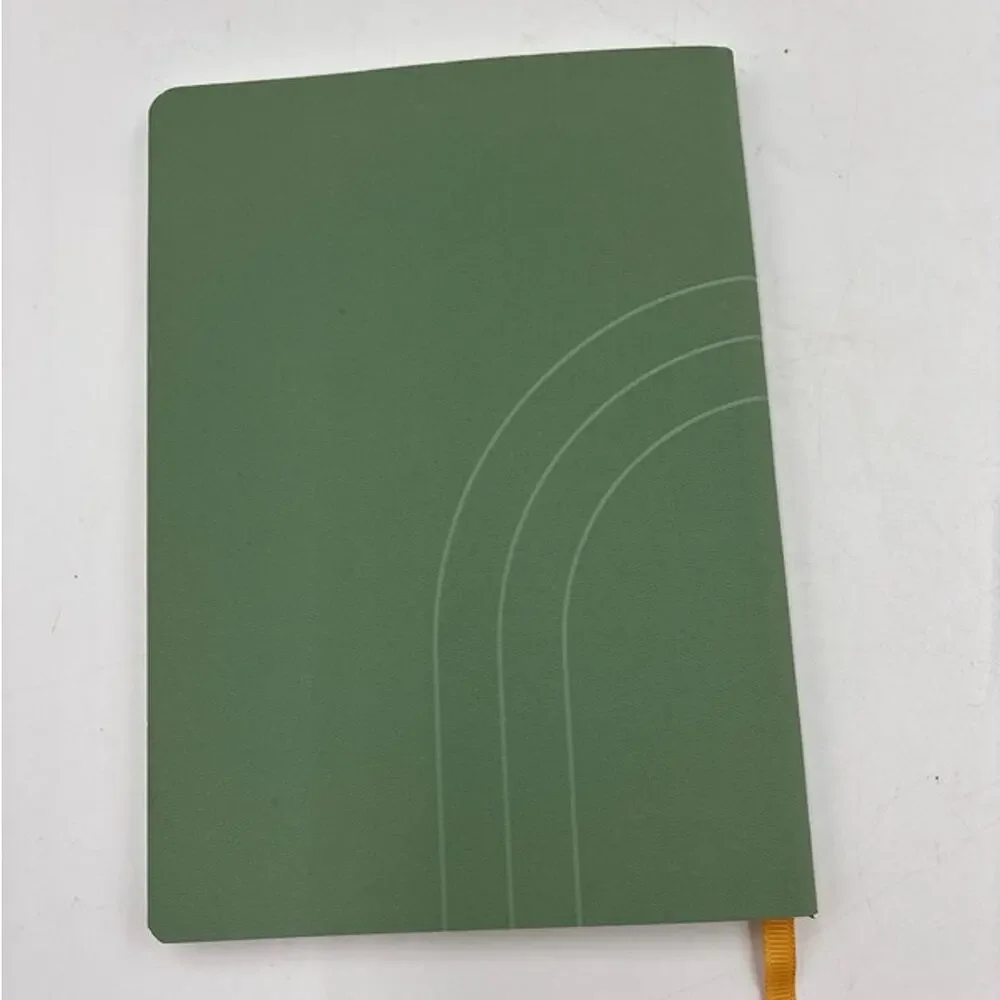 Altitude 160-page Ruled Journal Dark Sage Vegan Leather Debossed Arch Detail